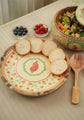 Suhani Platter & Serving Bowl Combo Orange
