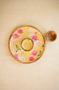 Chip N Dip Plate - Yellow