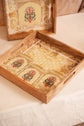 Shahi Aangan Combo Of 2 Serving Tray