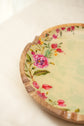 Garden of Flowers Round Platter : Green
