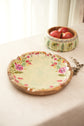Garden of Flowers Round Platter : Green