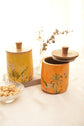 Rang Barse Air Tight Jar : Orange & Lime