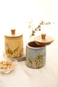 Rang Barse Air Tight Jar : Blue & Lemon