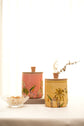 Rang Barse Air Tight Jar : Pink & Lemon