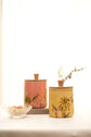 Rang Barse Air Tight Jar : Pink & Lemon
