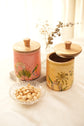 Rang Barse Air Tight Jar : Pink & Lemon