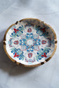 Boho Collection Round Platter - Bright Blue