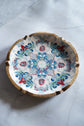 Boho Collection Round Platter - Bright Blue