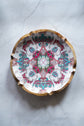 Boho Collection Round Platter - Bright Pink