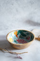 Tropical Colours Wooden Serving Bowls - Ice Blue