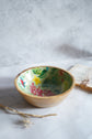 Tropical Colours Wooden Serving Bowls - Green