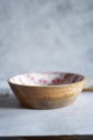 Rangeen Rangoli Wooden Serving Bowls - Pink