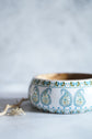 Paisley Wooden Bowls - Blue