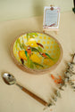 Mango Parrot Bowl Plate : Vintage Green