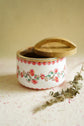 Bloom Horizontal Bowl Jar : Pink