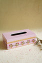 Garden of Flower Tissue Box : Pink