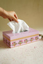 Garden of Flower Tissue Box : Pink