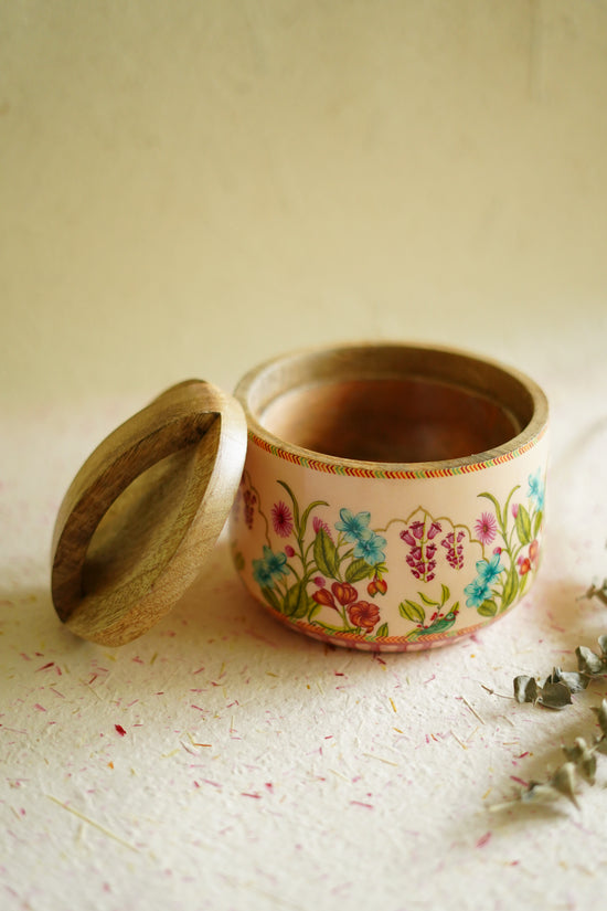 Mango Bloom Bowl Jar : Peach