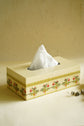 Garden of Flower Tissue Box : Light Green