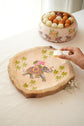 Combo Platter Bowl : Shahi Mahal Peach Purple