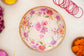 Garden of Flowers Wooden Serving Bowl : Peach