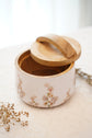 Bloom Vertical Bowl Jar : Ivory