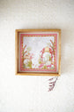 Lotus Garden Grey Red Serving Tray