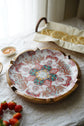 Boho Collection Round Platter - Light Pink