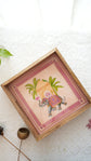 Shahi Mahal Peach Pink Serving Tray
