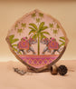 Shahi Mahal Big Platter Pink