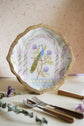 Mor Baagh Small Platter Plate - Lilac Pink