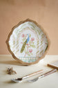 Mor Baagh Small Platter Plate - Peach Green