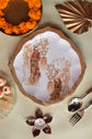 Mor Mahal Small Platter plate - Rust