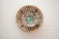A Tribal Peacock Chip N Dip Set - Green