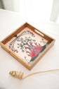 A Tribal Peacock Diwali Tray - Pink