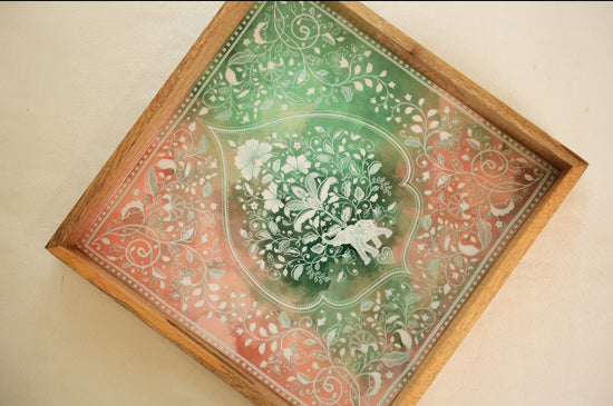 A Nakkashi Big Serving Tray