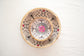 A Tribal Peacock Chip N Dip Set - Pink