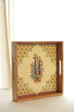 Gulnaar Big Serving Tray - Pista Green