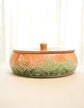 Bowl With Lid - Orange Green