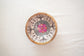 A Tribal Peacock Chip N Dip Set - Pink