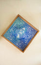 A Nakkashi Big Serving Tray - Blue